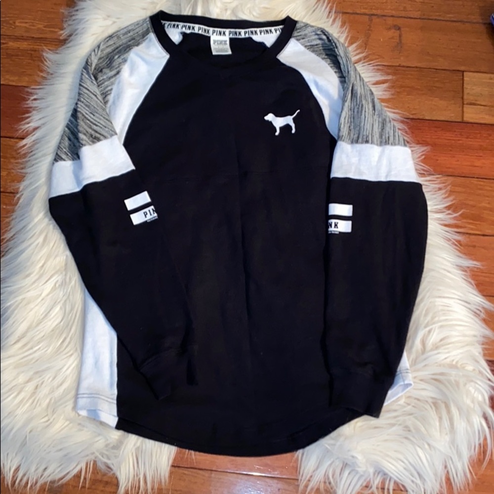 Victoria’s Secret Pink varsity crew top